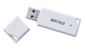 BUFFALO USBメモリー バリュータイプ 4GB RUF2-K4GE-WH