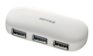 iBUFFALO USB2.0ハブ Android対応4ポートタイプ BSH4AUM01WH （ホワイト）