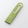 エレコム USBメモリ “DATA clip” 4GB MF-CLU204GGN （グリーン）