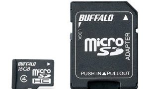 BUFFALO Class4 microSDカード [16GB] RMSD-16GC4SA/E