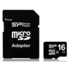シリコンパワー microSDHCカード 16GB (Class10) SP016GBSTH010V10-SP （SDHCアダプター付）