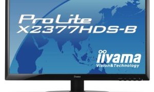iiyama LEDバックライト搭載23インチワイド液晶ディスプレイ PLX2377HDS-B1 （マーベルブラック）