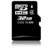 東芝製チップ採用 microSDHCカード 【32GB】class4対応 SD-C32G-BLK (簡易包装品)