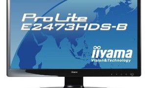 iiyama LEDバックライト搭載23.6インチワイド液晶ディスプレイ PLE2473HDS-B1 （マーベルブラック）