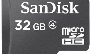 サンディスク SanDisk microSDHC メモリーカード 32GB （超高速クラス4 変換アダプター付）