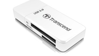 Transcend SDメモリカードリーダー TS-RDF5W （USB3.0対応 ホワイト） ＜6百円台から＞